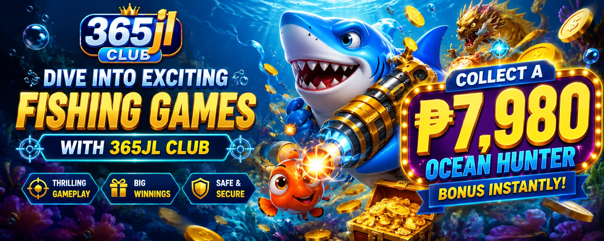 365JL Fishing bonus highlight