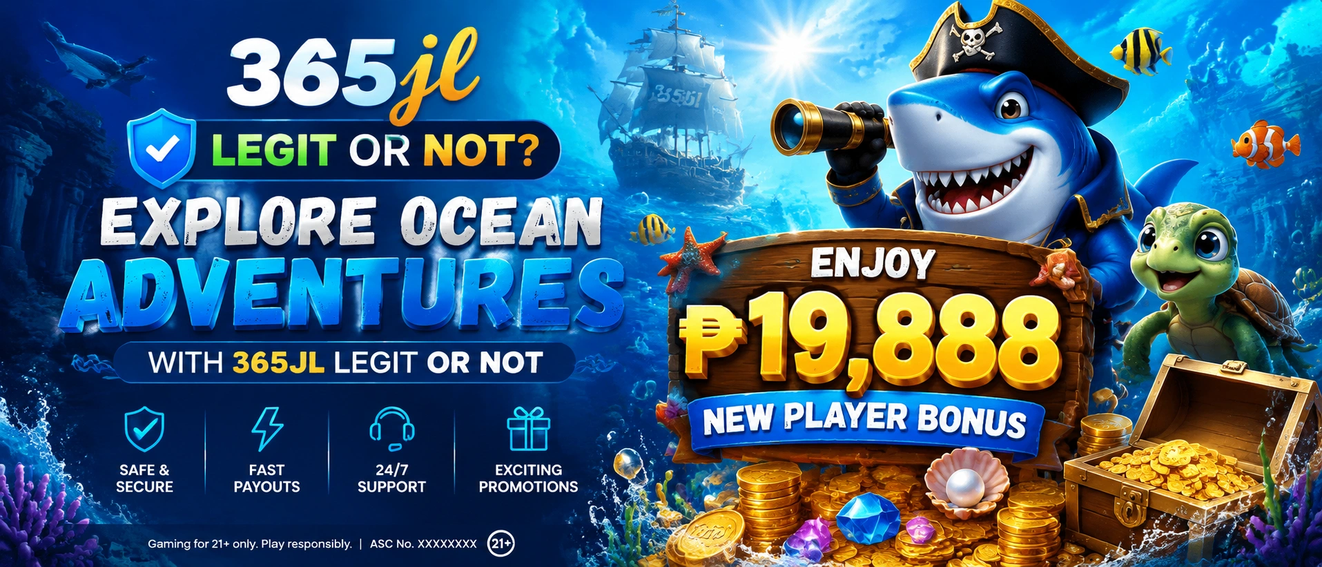 365JL Fishing Games With Arcade-Style Rewards banner