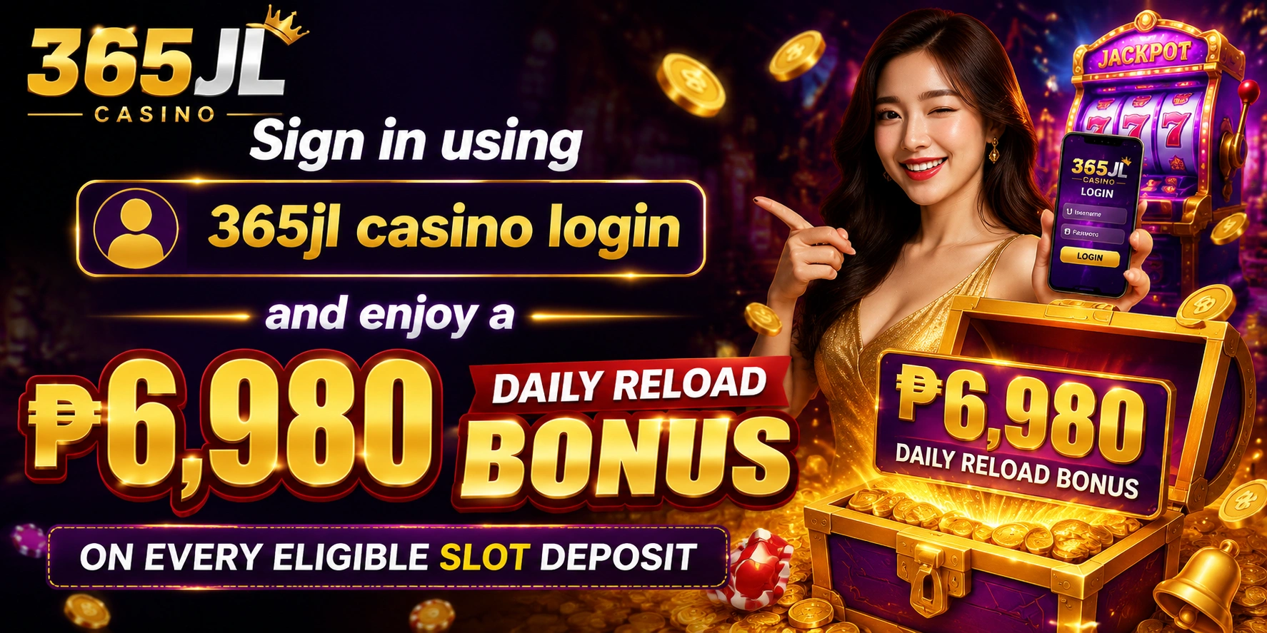 365JL Slots Machine mobile highlight